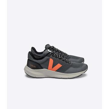 Adidasi Alergare Barbati Veja MARLIN LT V KNIT Orange/Black | RO 148XYU